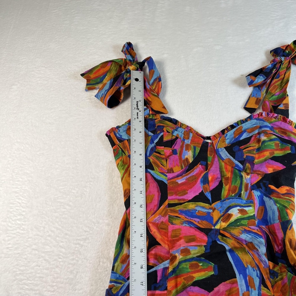 FARM Rio Multicolor Tropical Print Mini Dress - Picture 6 of 11